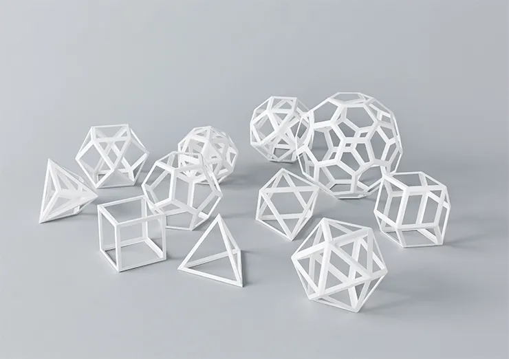 秘められた可能性を<br>組み立てる<br>THE GEOMETRIST
