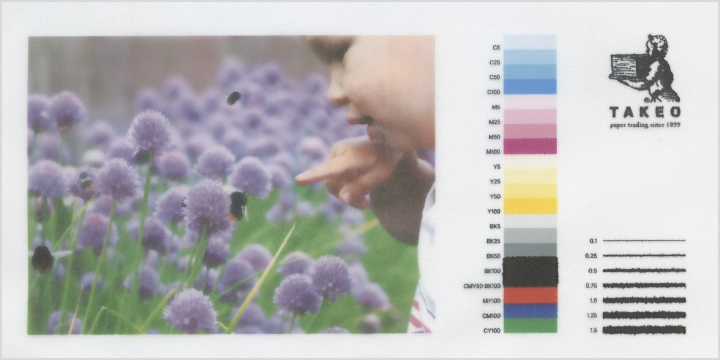 インクジェットプリンタでの出力